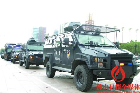 帅爆了 “变形金刚！南海投用一批特种警用装备车辆
