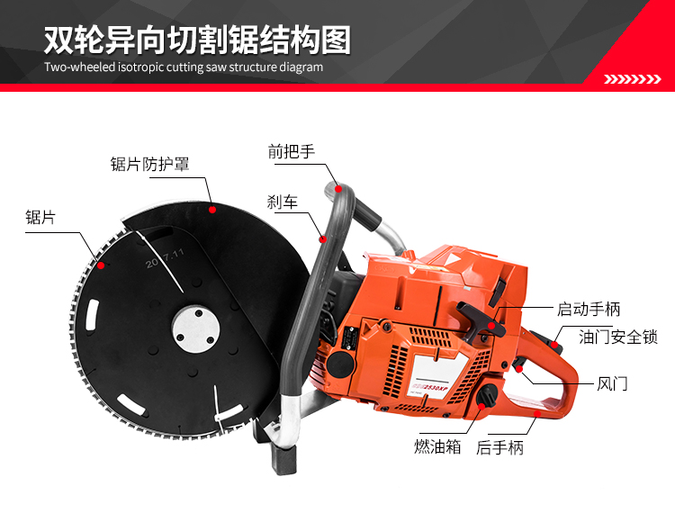 胡斯华纳汽油切割锯K770(图6)