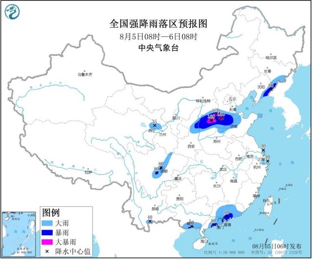 注意防范！中央气象台发布暴雨台风双预警，“黑格比”中心已到盐城，这些地方将有暴雨