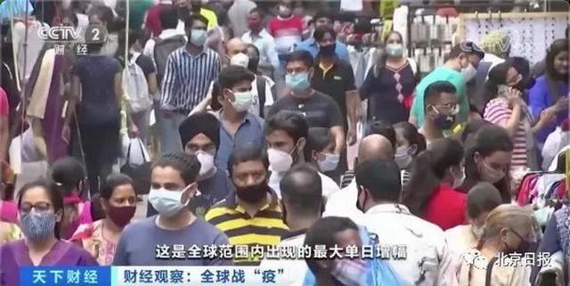 美国再增100万新冠确诊仅用22天，但创纪录的是印度