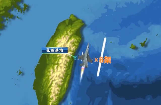 台8架F-16战机清晨紧急起飞，模拟“制敌空袭”(图2)
