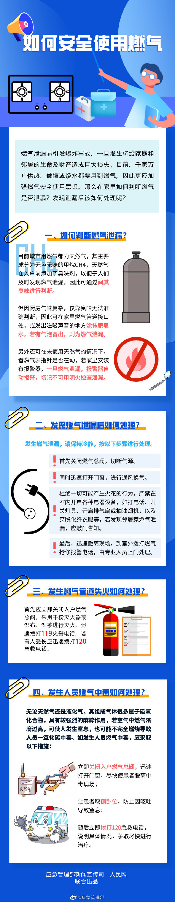家庭消防：如何安全使用燃气？