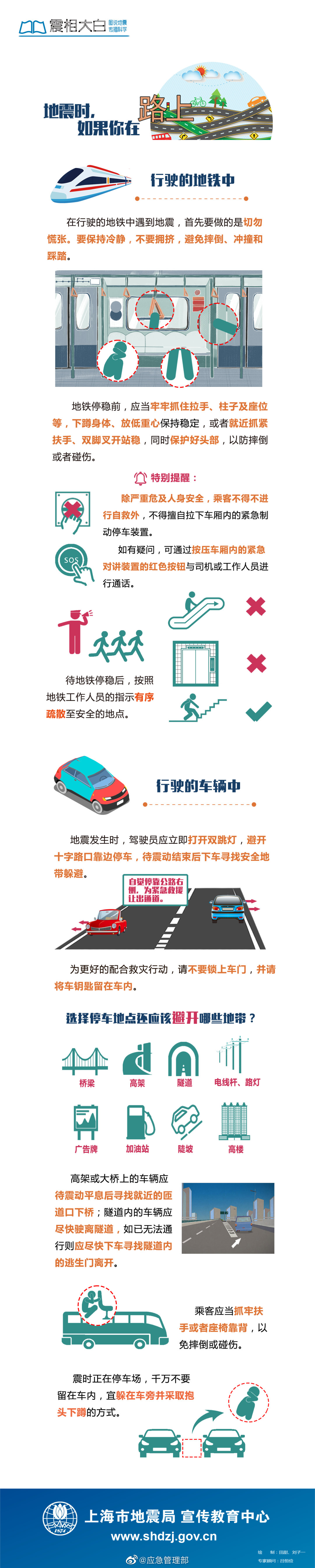 如果地震时在路上该如何保护自己？